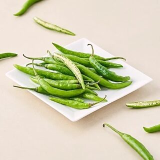 Organic Green Chilli, 1 kg