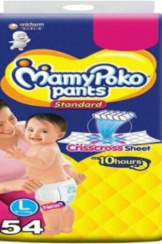 MamyPoko Pants Extra Absorb Large Size Diapers (54 Count)