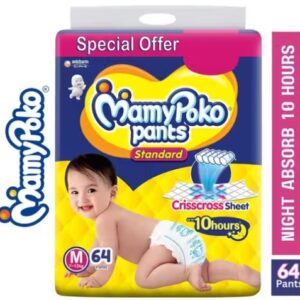 MamyPoko Cotton Diaper Pants –  M (64 Pieces)