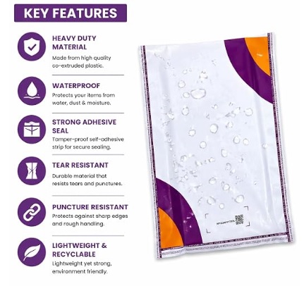 Meesho Barcode Courier Bags - Image 3